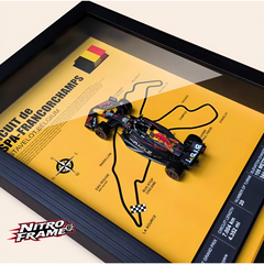 NitroFrame™ 3D F1 Frame With Verstappens RB19 Car