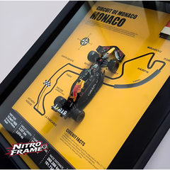 NitroFrame™ 3D F1 Frame With Verstappens RB19 Car