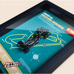 NitroFrame™ 3D F1 Frame With Hamiltons W14E Car